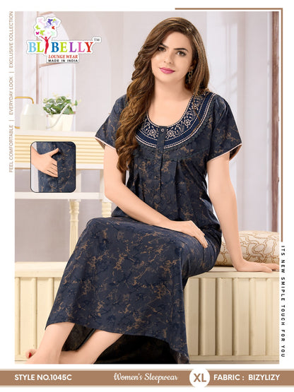 Bizylizy Belly Night Gowns Wholesaler India
