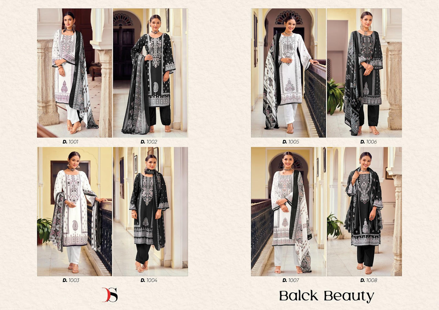 Black Beauty Deepsy Cotton Karachi Salwar Suits Exporter Gujarat