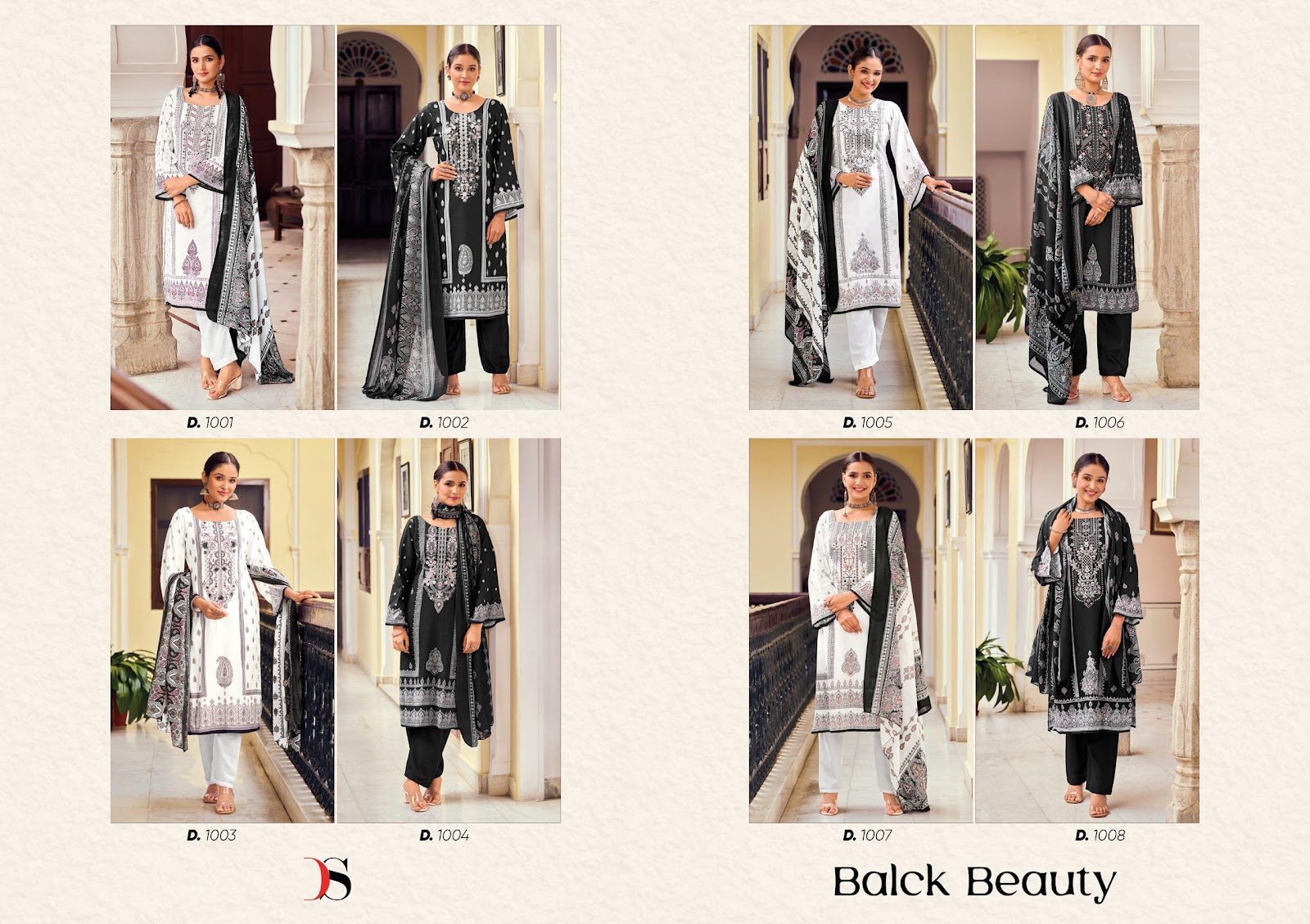 Black Beauty Deepsy Cotton Karachi Salwar Suits Exporter Gujarat