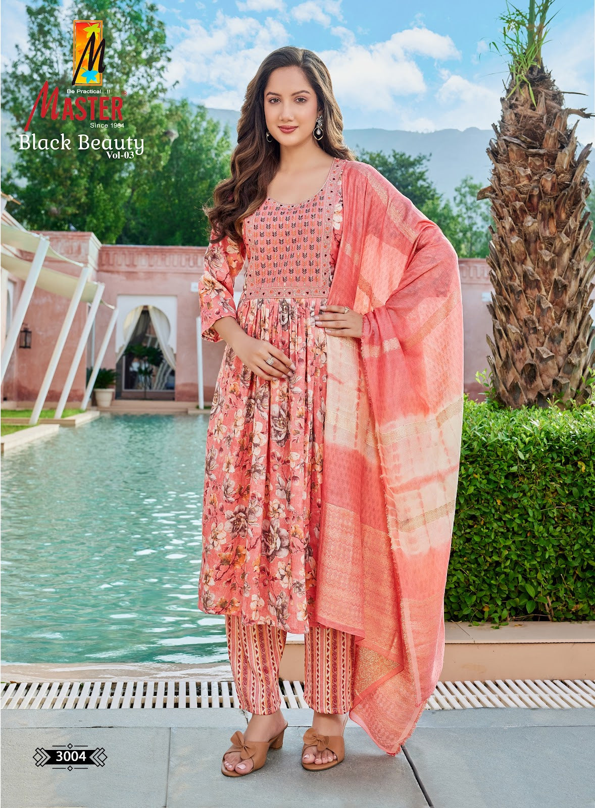 Black Beauty Vol 3 Master Capsule Readymade Anarkali Suits Supplier India