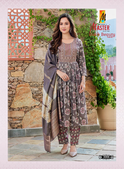 Black Beauty Vol 3 Master Capsule Readymade Anarkali Suits Supplier India