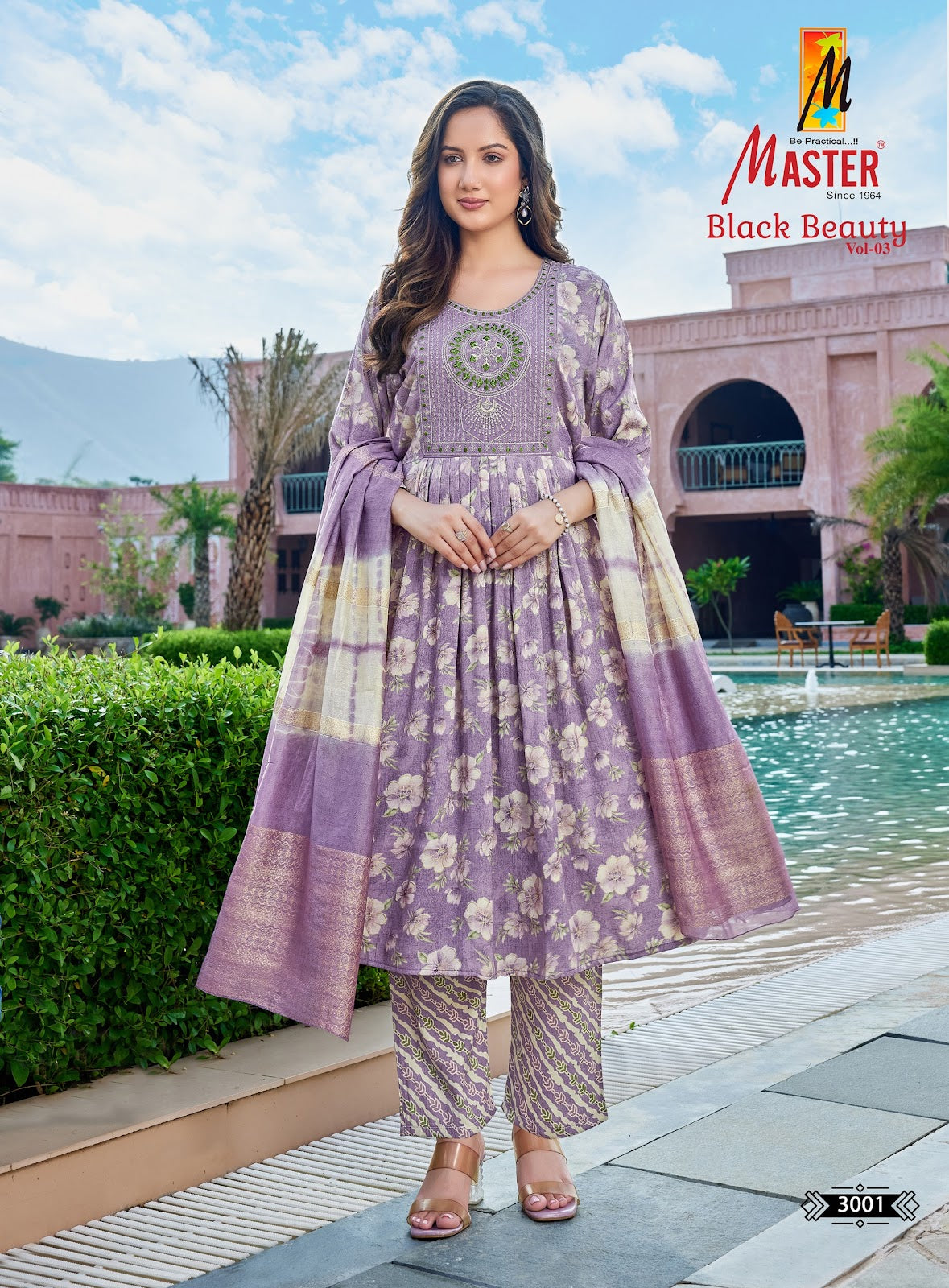 Black Beauty Vol 3 Master Capsule Readymade Anarkali Suits Supplier India