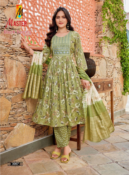 Black Beauty Vol 3 Master Capsule Readymade Anarkali Suits Supplier India