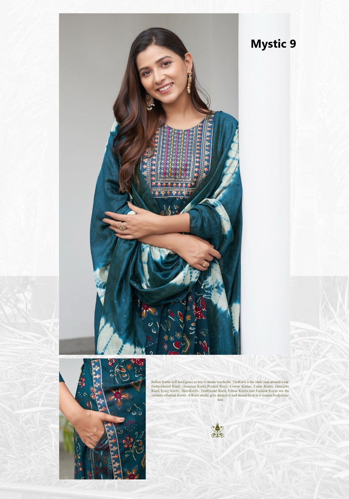 Black Beauty Vol 4 Mystic 9 Reyon Readymade Pant Style Suits Wholesale