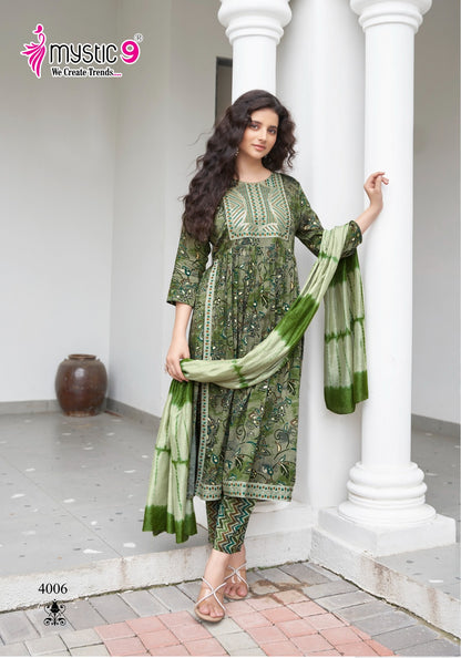 Black Beauty Vol 4 Mystic 9 Reyon Readymade Pant Style Suits Wholesale