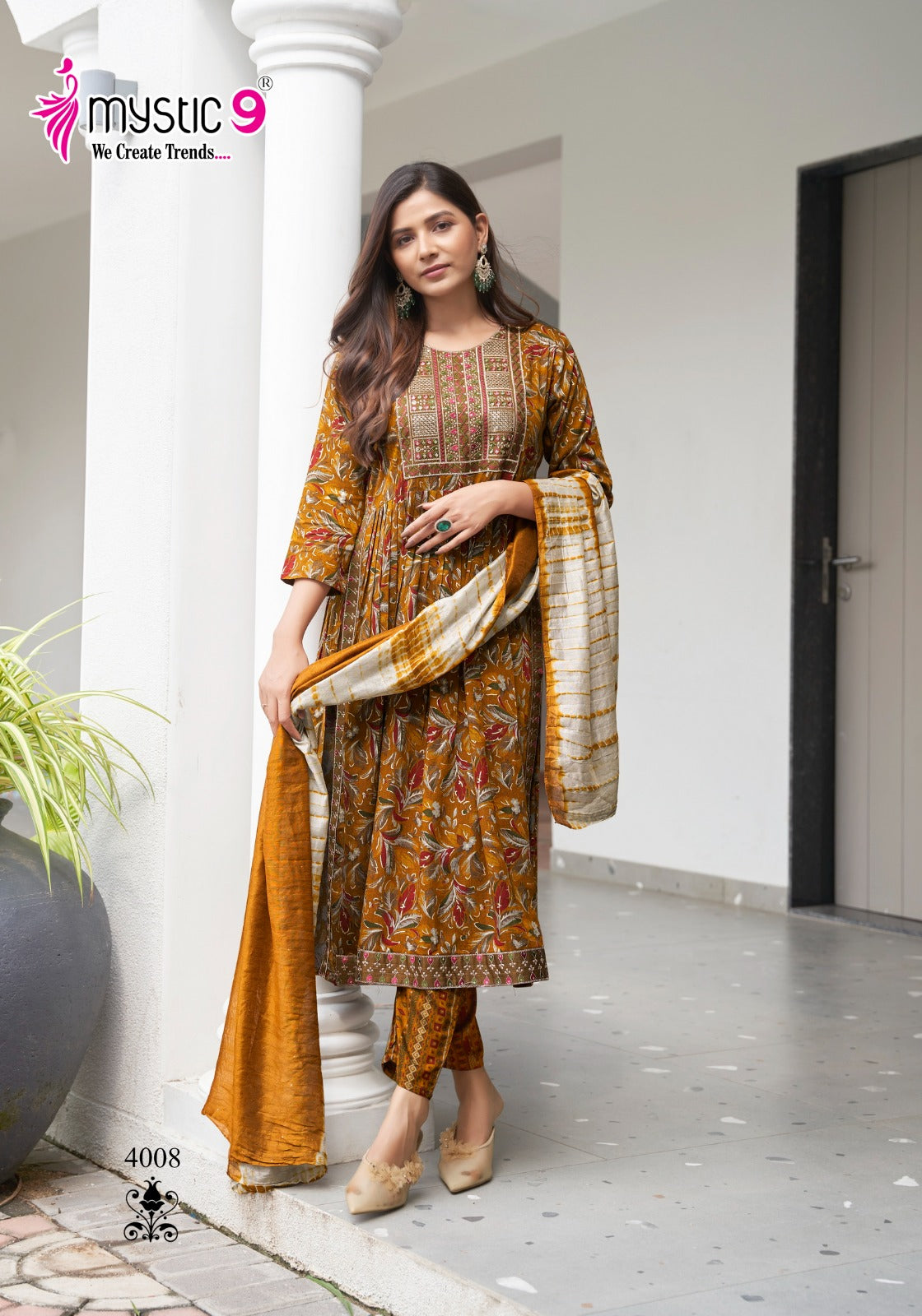Black Beauty Vol 4 Mystic 9 Reyon Readymade Pant Style Suits Wholesale