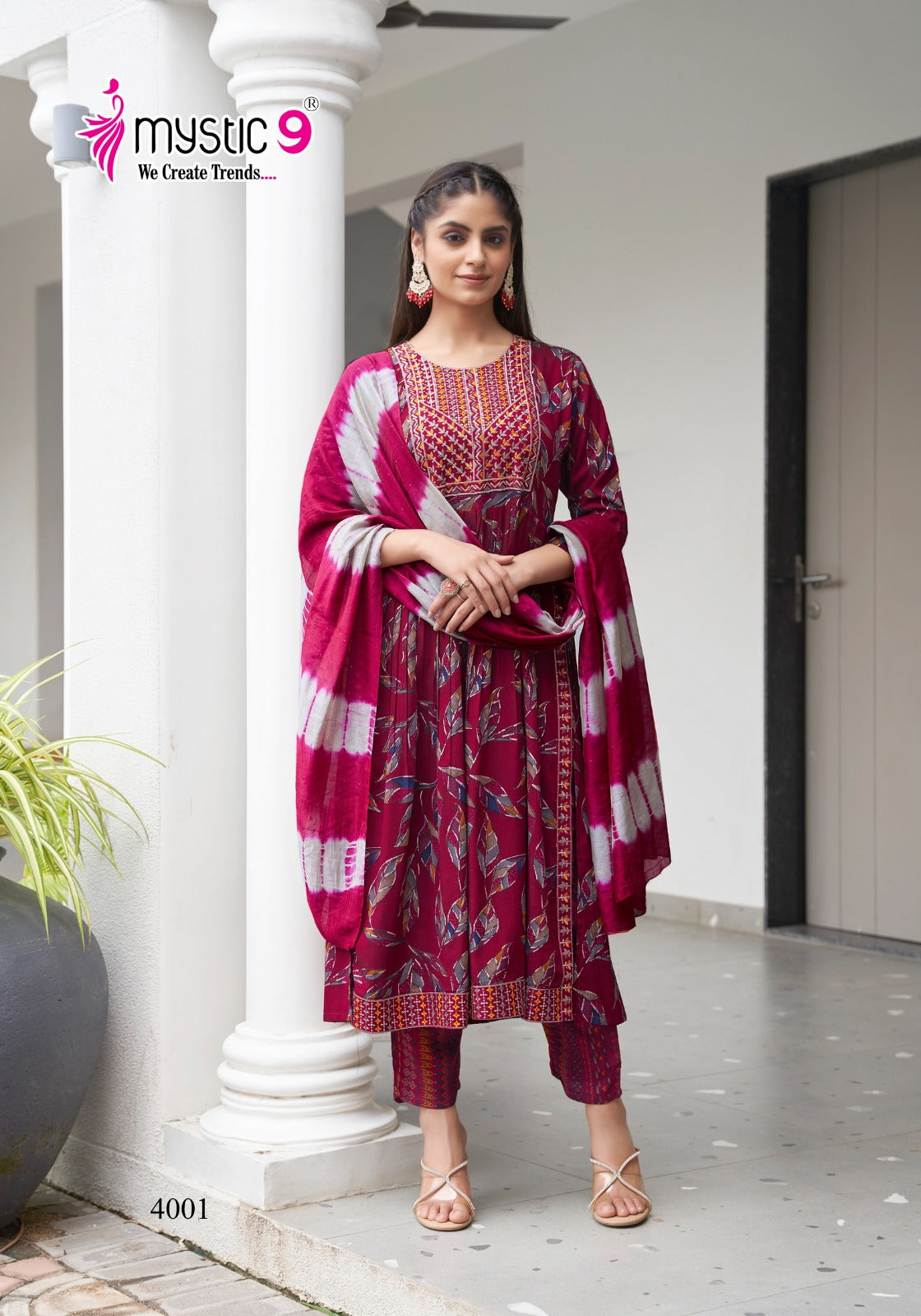 Black Beauty Vol 4 Mystic 9 Reyon Readymade Pant Style Suits Wholesale