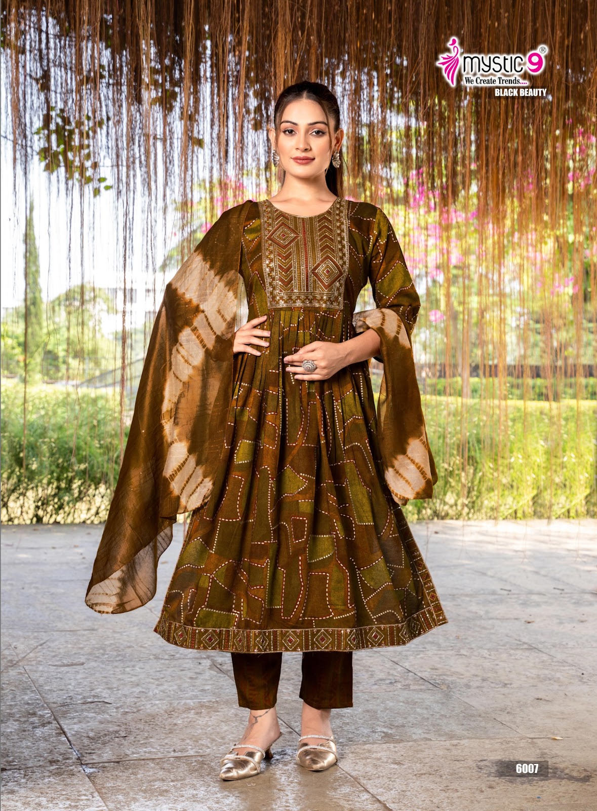 Black Beauty Vol 6 Mystic 9 Rayon Readymade Pant Style Suits Supplier Ahmedabad