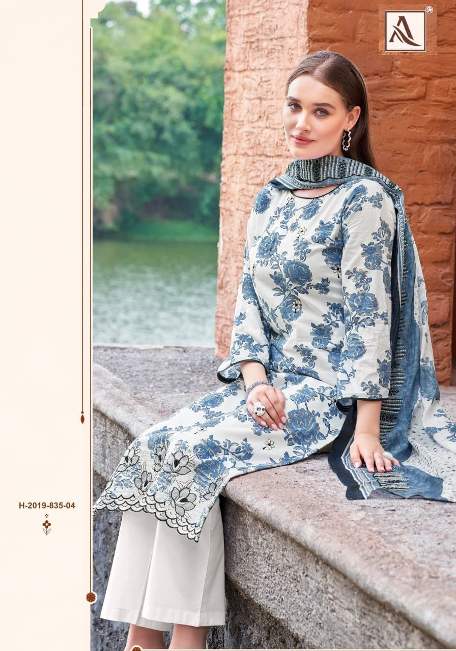 Black Berry Edition 3 Alok Cambric Cotton Karachi Salwar Suits Wholesale Price