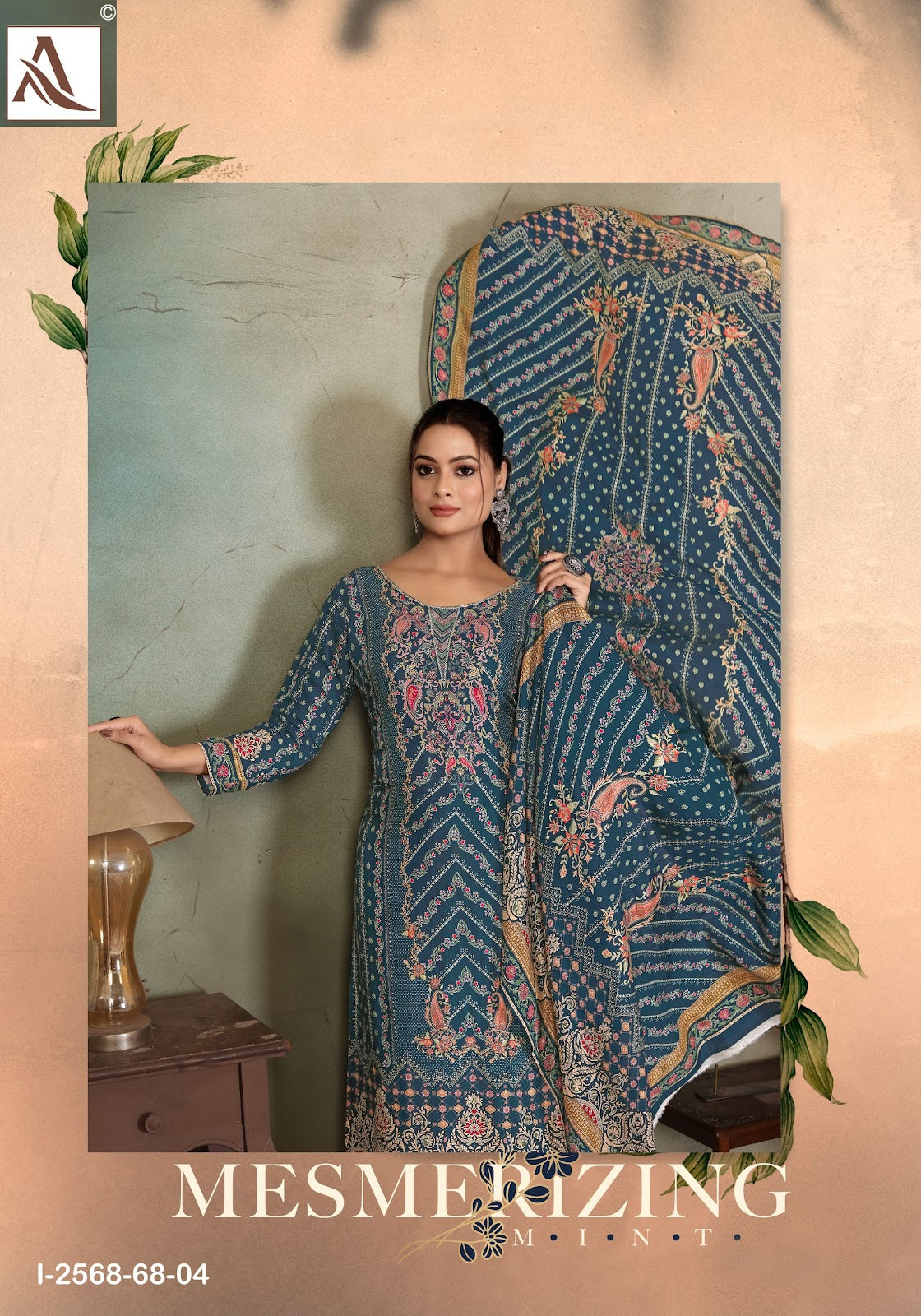 Black Biba Edition 3 Alok Viscose Karachi Salwar Suits Supplier Ahmedabad