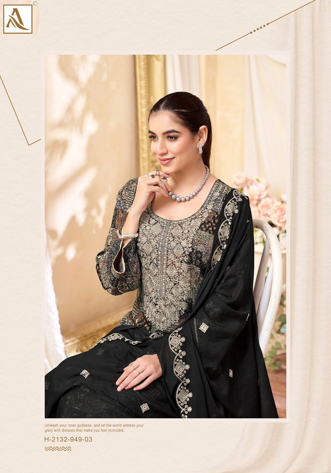 Black Bunny Edition 3 Alok Viscose Reyon Karachi Salwar Suits Wholesaler Gujarat