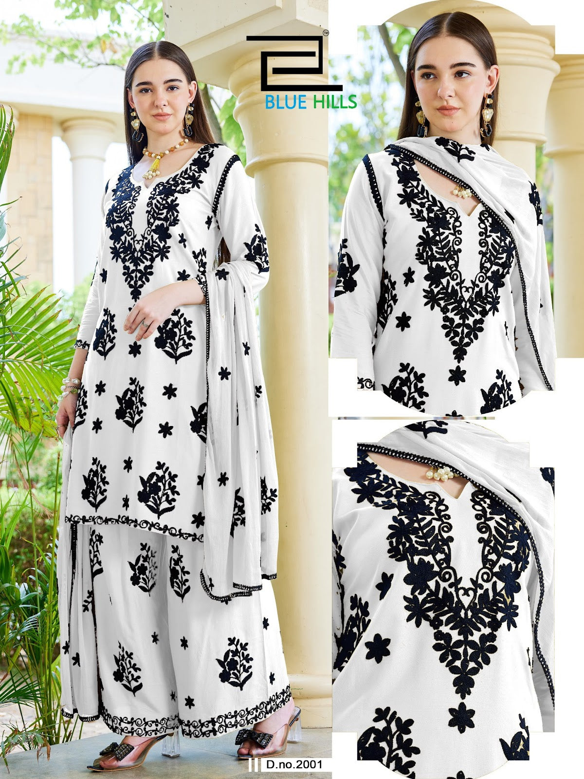 Black Bunny Vol 30 Nx Blue Hills Rayon 14Kg Readymade Plazzo Style Suits Manufacturer Ahmedabad