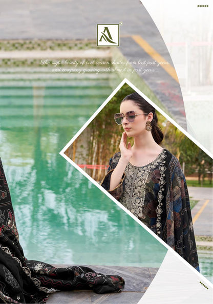 Black Diamond Edition 10 Alok Reyon Karachi Salwar Suits Wholesale Rate