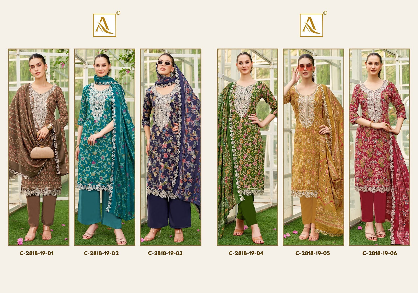 Black Diamond Edition 12 Alok Pure Reyon Karachi Salwar Suits Supplier