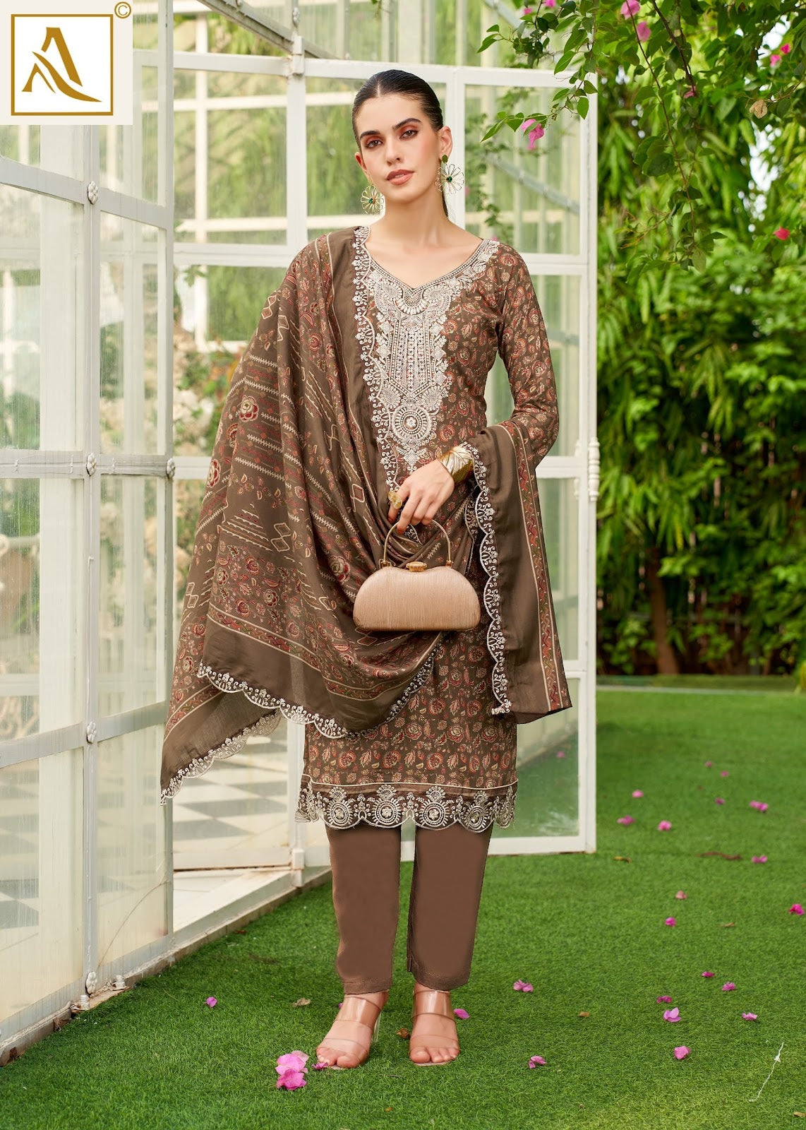 Black Diamond Edition 12 Alok Pure Reyon Karachi Salwar Suits Supplier