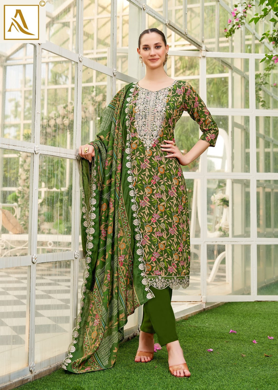 Black Diamond Edition 12 Alok Pure Reyon Karachi Salwar Suits Supplier