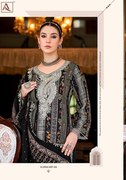 Black Diamond Edition 13 Alok Reyon Karachi Salwar Suits Manufacturer
