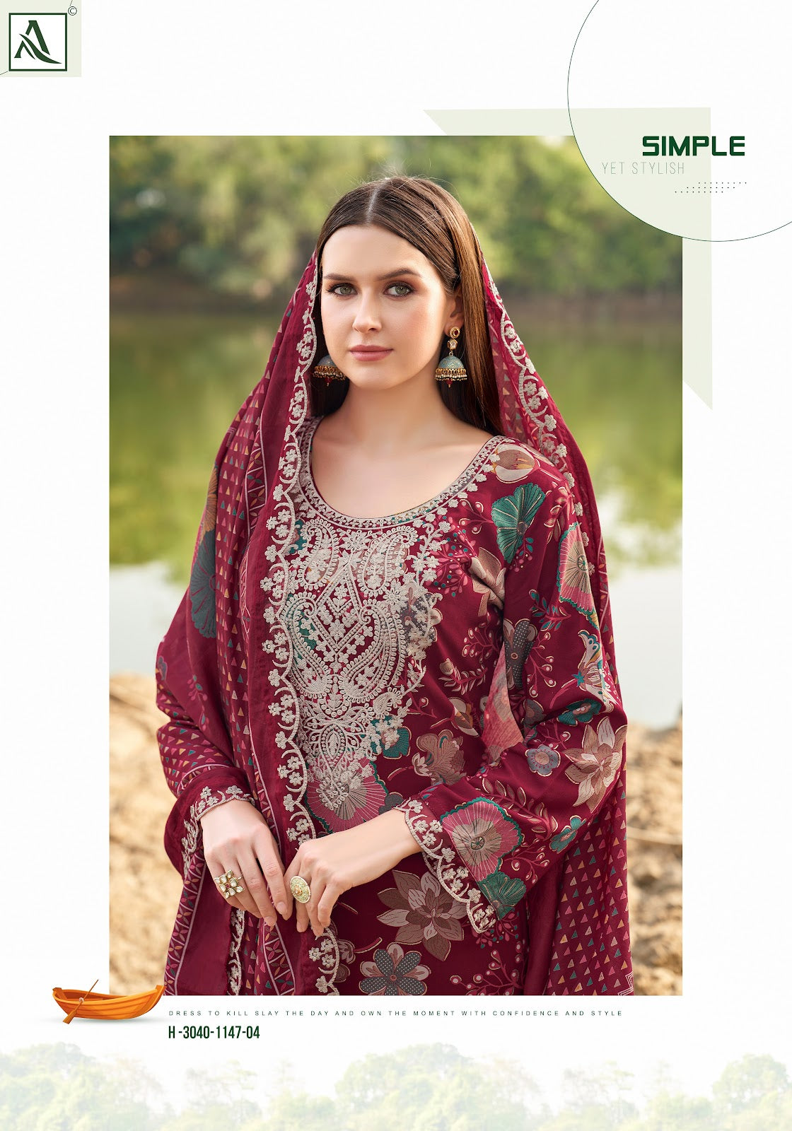 Black Diamond Edition 15 Alok Reyon Karachi Salwar Suits Supplier