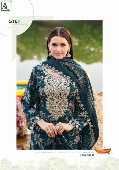 Black Diamond Edition 15 Alok Reyon Karachi Salwar Suits Supplier