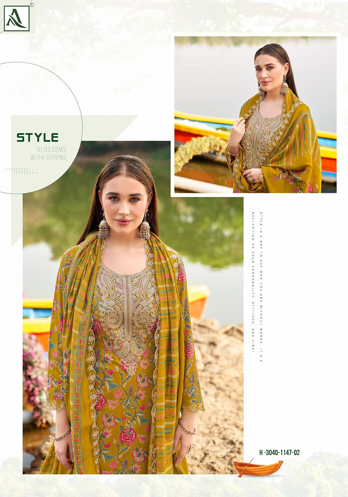 Black Diamond Edition 15 Alok Reyon Karachi Salwar Suits Supplier