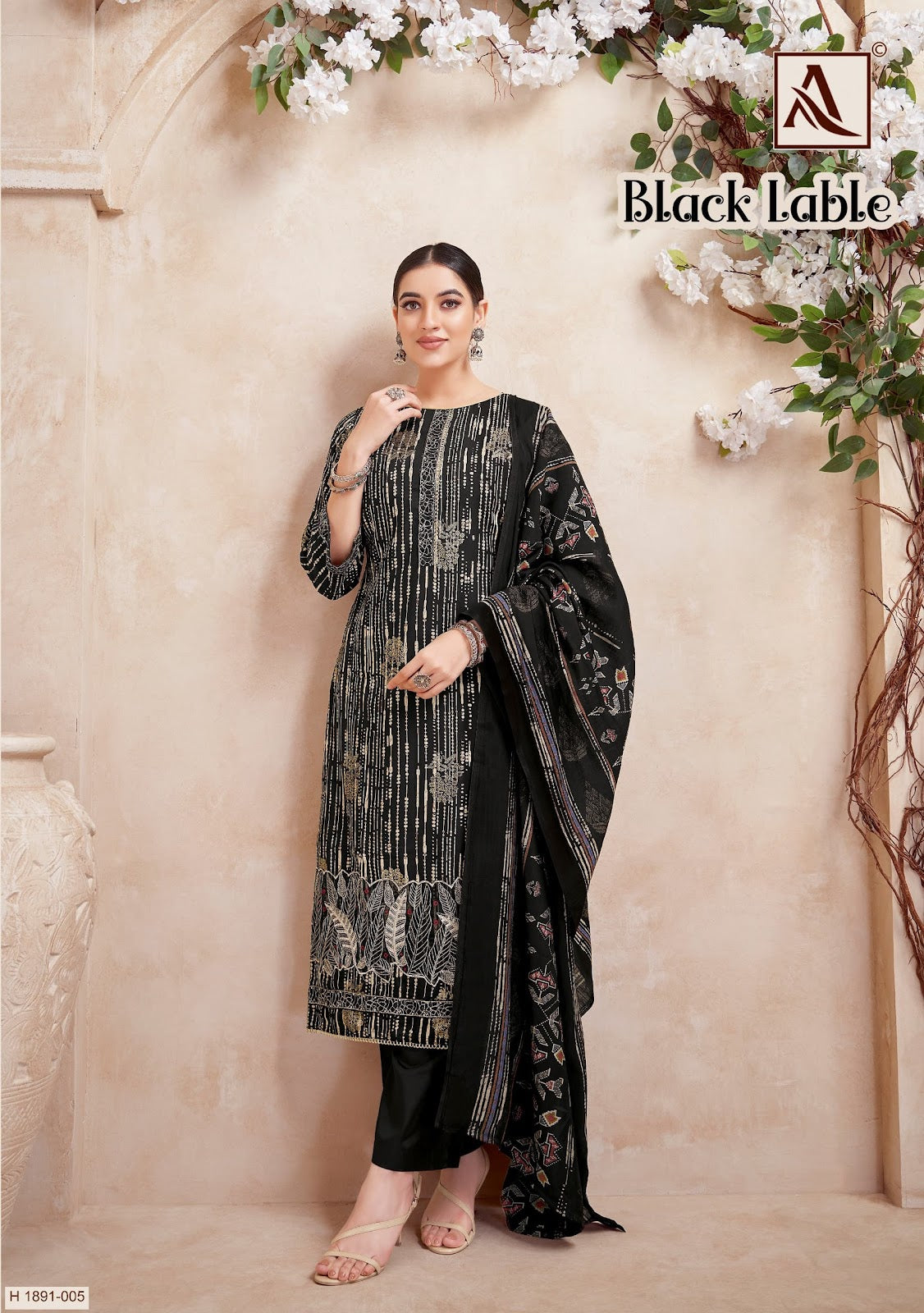 Black Lable Alok Pure Viscose Pant Style Suits Supplier Gujarat