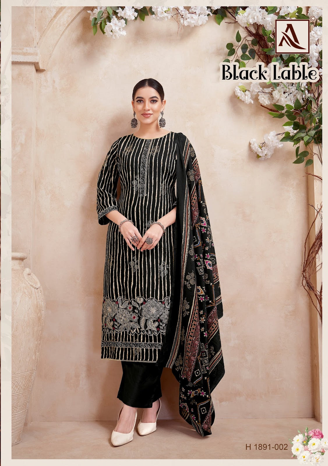 Black Lable Alok Pure Viscose Pant Style Suits Supplier Gujarat