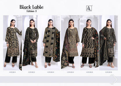 Black Lable Edition 3 Alok Viscose Reyon Karachi Salwar Suits Supplier India
