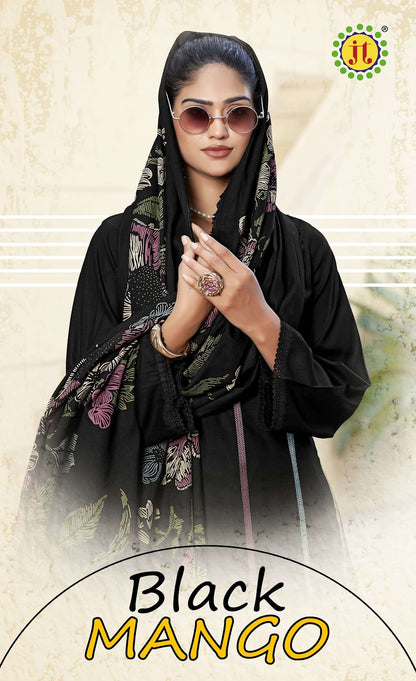 Black Mango Vol 1 Jt Rayon Pant Style Suits Supplier India