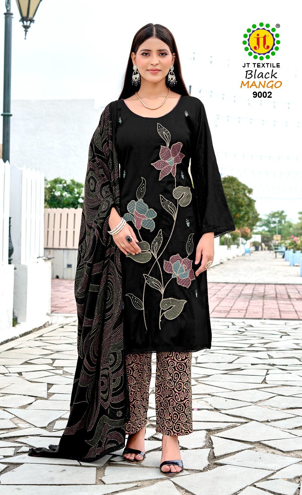 Black Mango Vol 9 Jt Rayon Pant Style Suits Manufacturer Ahmedabad
