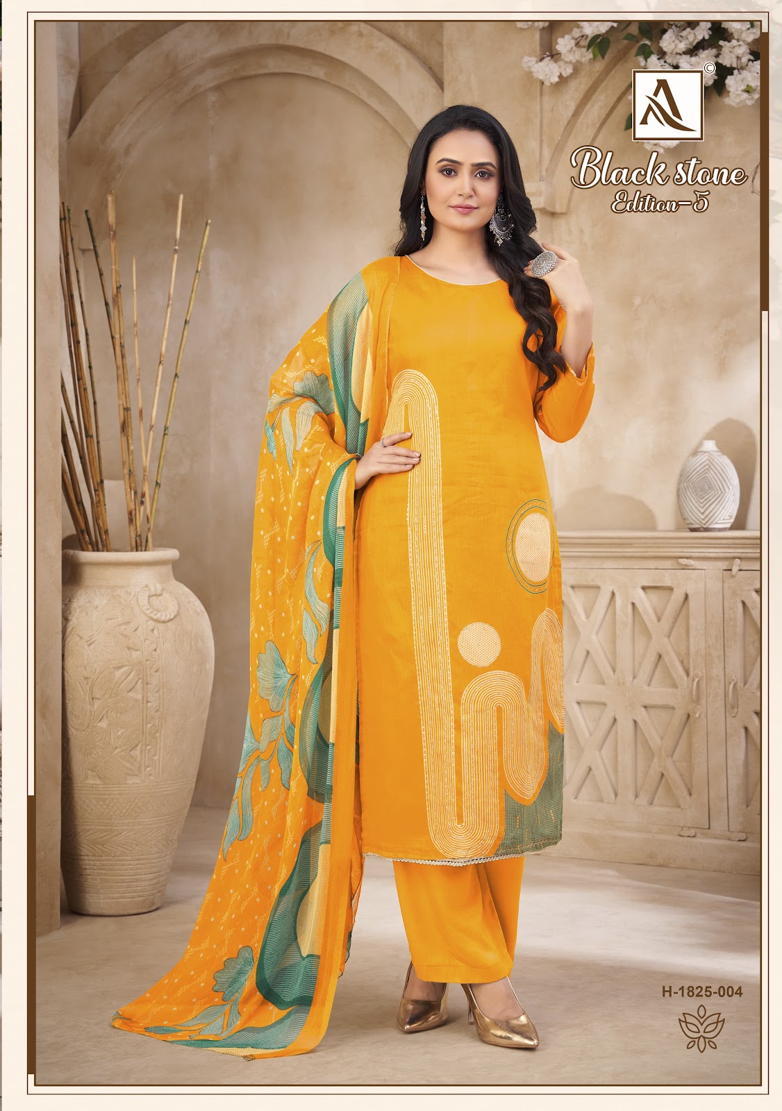 ब्लैक स्टोन एडिशन 5 आलोक ज़म कराची सलवार सूट सप्लायर भारत