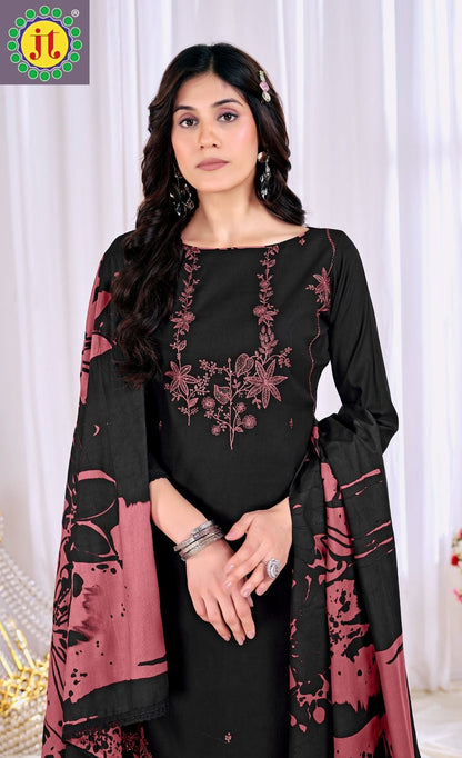 Black Stone Vol 12 Jt Rayon Pant Style Suits Exporter India