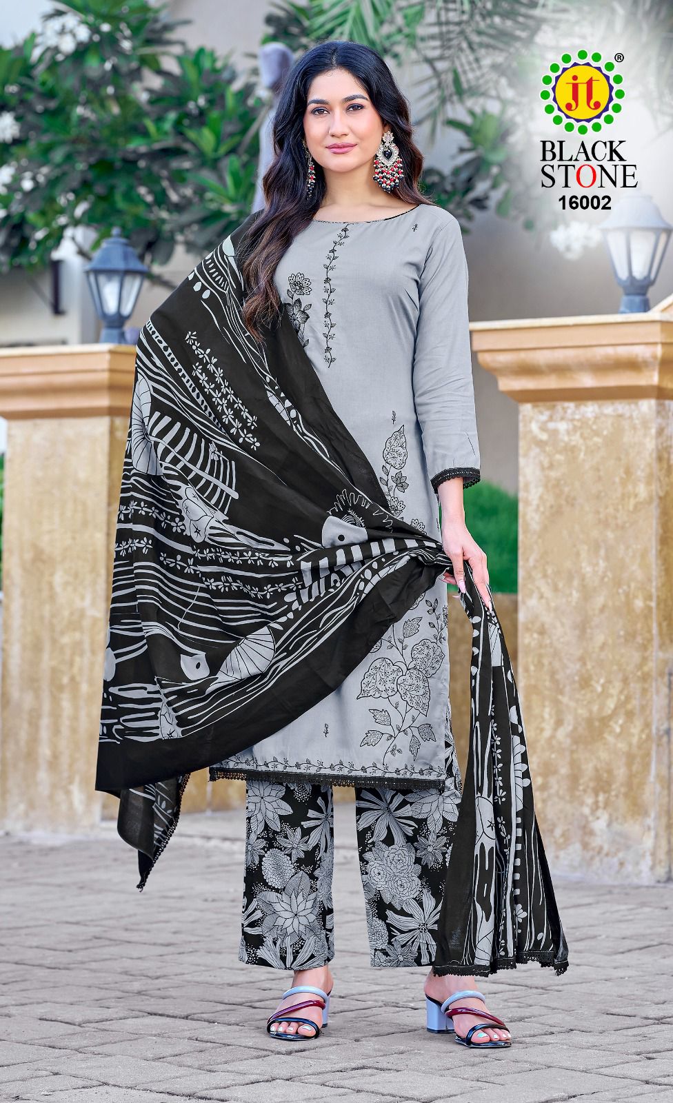 Black Stone Vol 16 Jt Rayon Pant Style Suits Wholesaler Gujarat