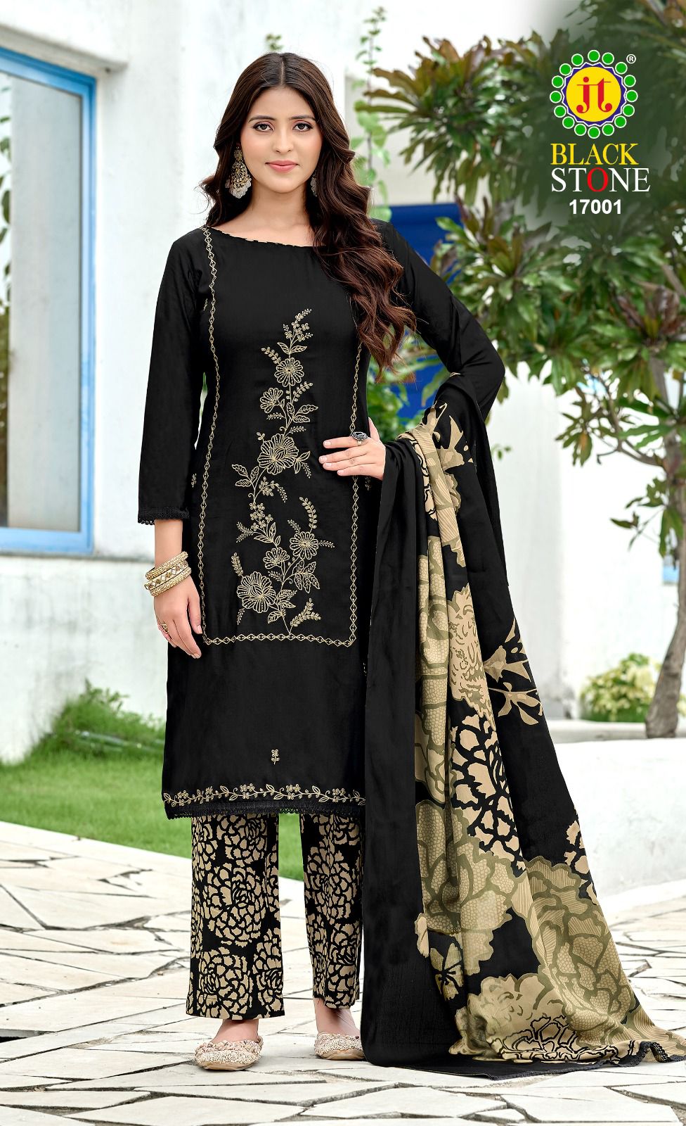 Black Stone Vol 17 Jt Rayon Pant Style Suits Wholesale Price