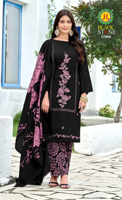 Black Stone Vol 17 Jt Rayon Pant Style Suits Wholesale Price