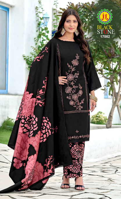 Black Stone Vol 17 Jt Rayon Pant Style Suits Wholesale Price