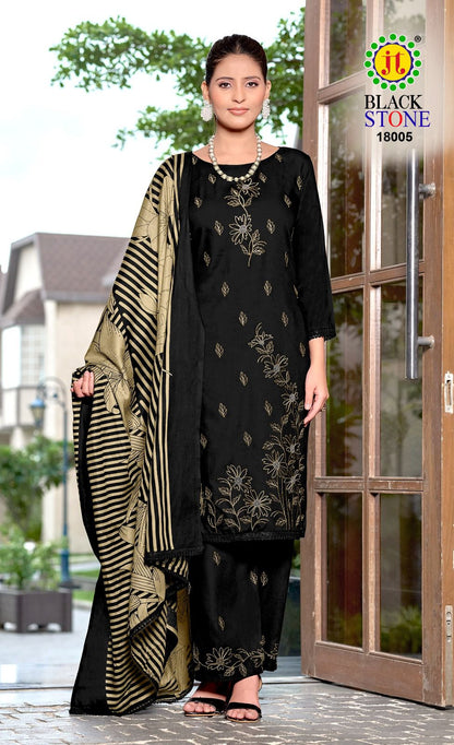 Black Stone Vol 18 Jt Rayon Pant Style Suits Supplier
