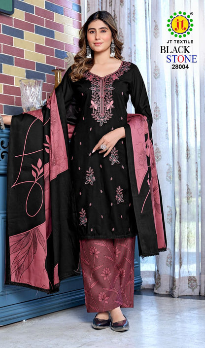Black Stone Vol 28 Jt Rayon Pant Style Suits Manufacturer