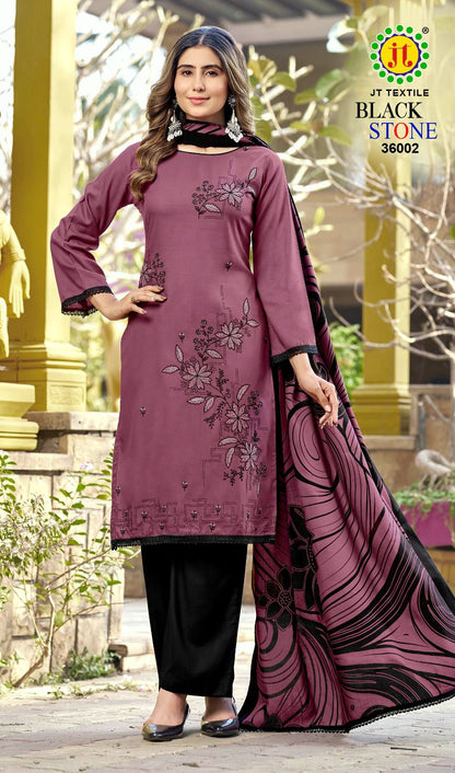 Black Stone Vol 36 Jt Rayon Pant Style Suits Exporter