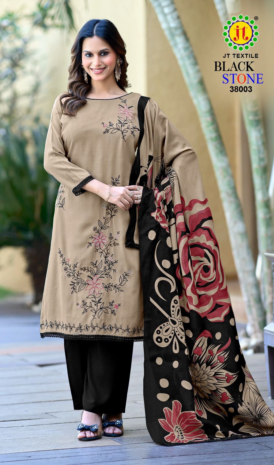 Black Stone Vol 38 Jt Rayon Pant Style Suits Exporter