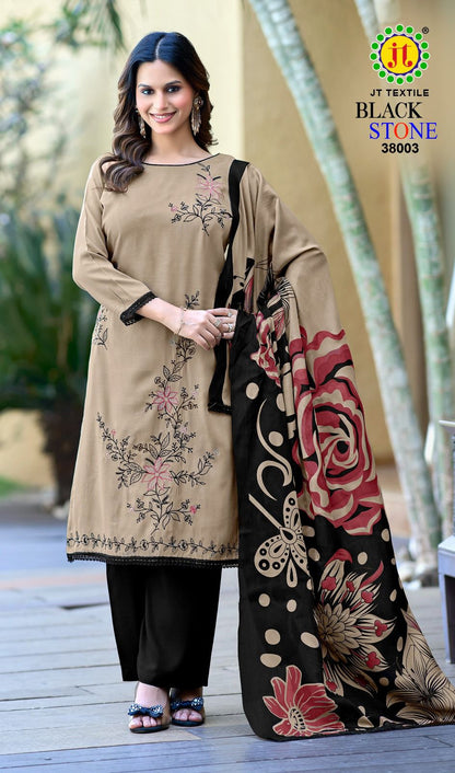Black Stone Vol 38 Jt Rayon Pant Style Suits Exporter