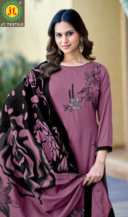 Black Stone Vol 38 Jt Rayon Pant Style Suits Exporter