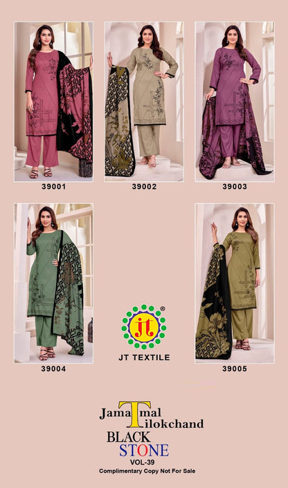 Black Stone Vol 39 Jt Rayon Pant Style Suits Supplier