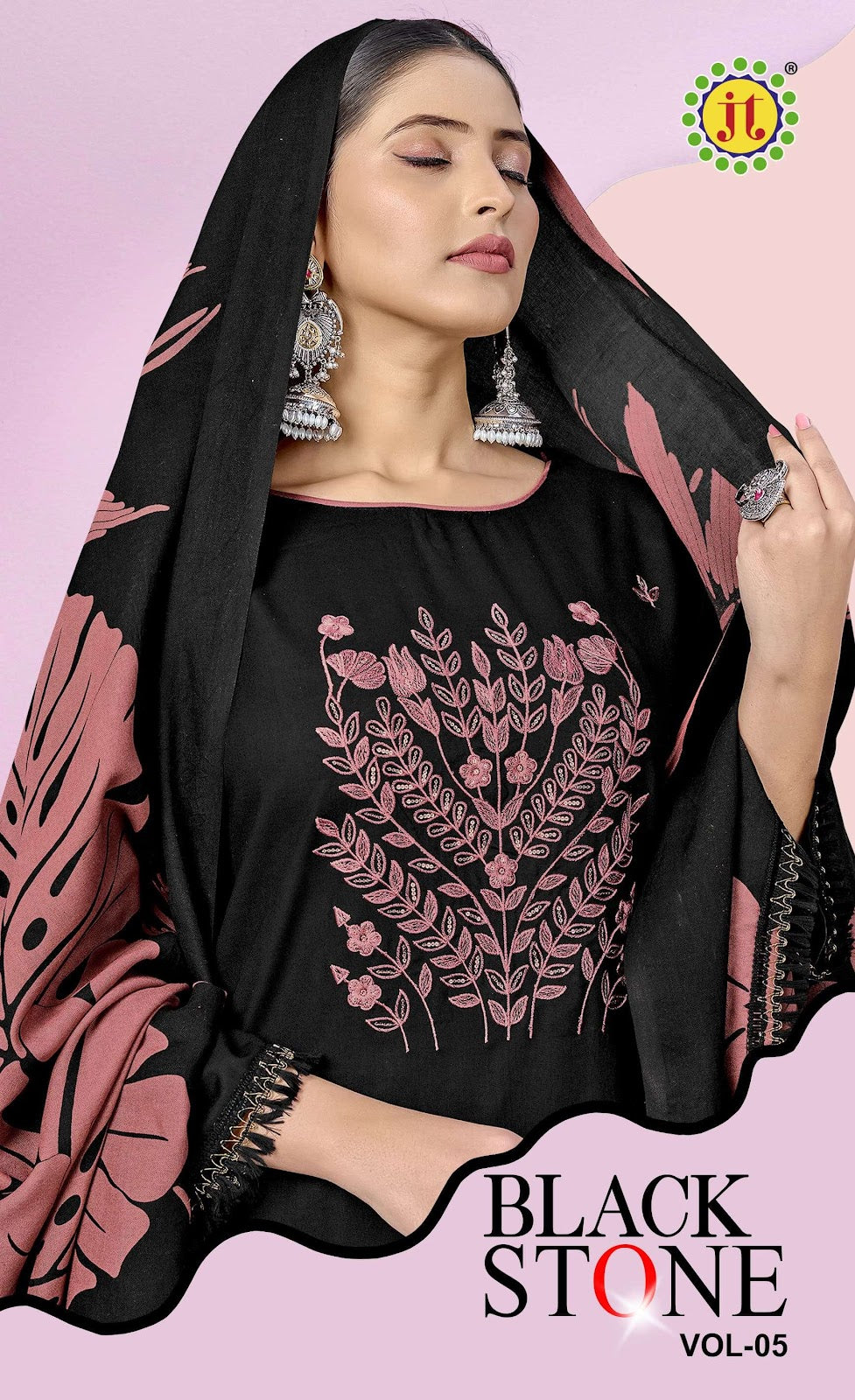 Black Stone Vol 5 Jt Rayon Pant Style Suits Wholesaler