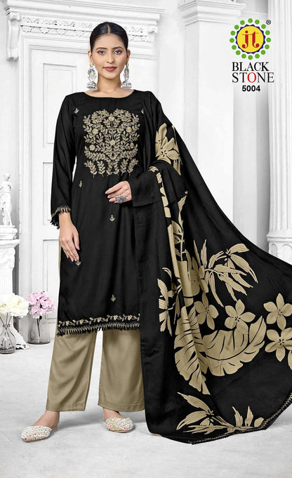Black Stone Vol 5 Jt Rayon Pant Style Suits Wholesaler