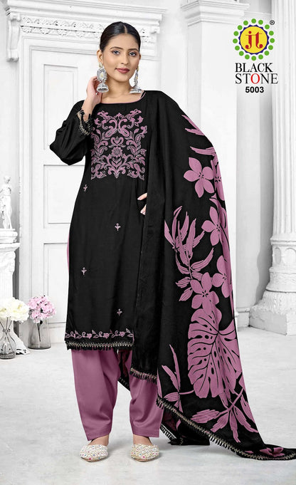 Black Stone Vol 5 Jt Rayon Pant Style Suits Wholesaler