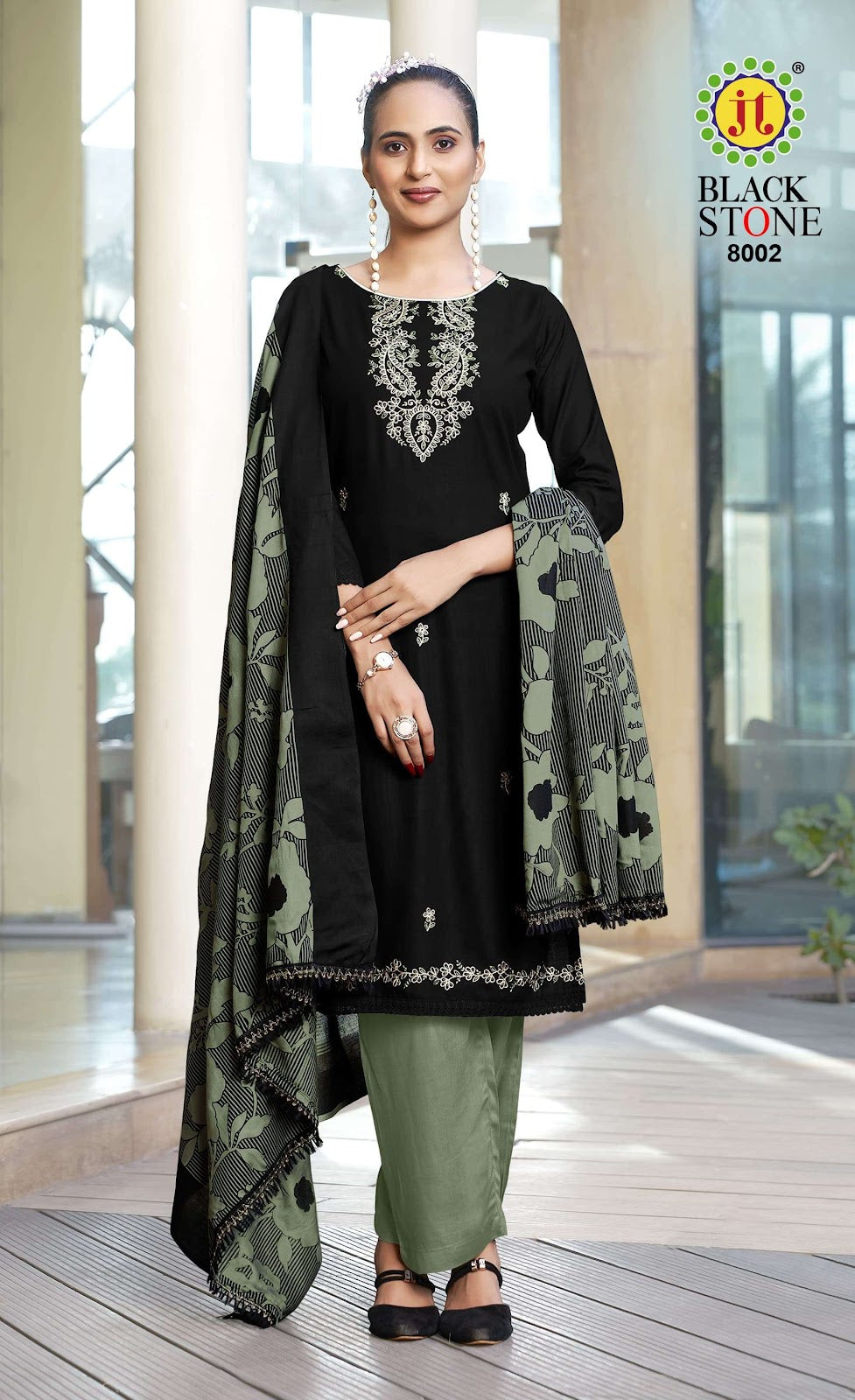 Black Stone Vol 8 Jt Rayon Pant Style Suits Wholesaler India