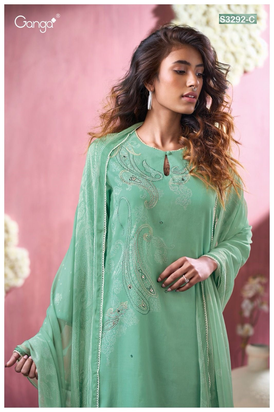 Blaire 3292 Ganga Mal Plazzo Style Suits Exporter Gujarat
