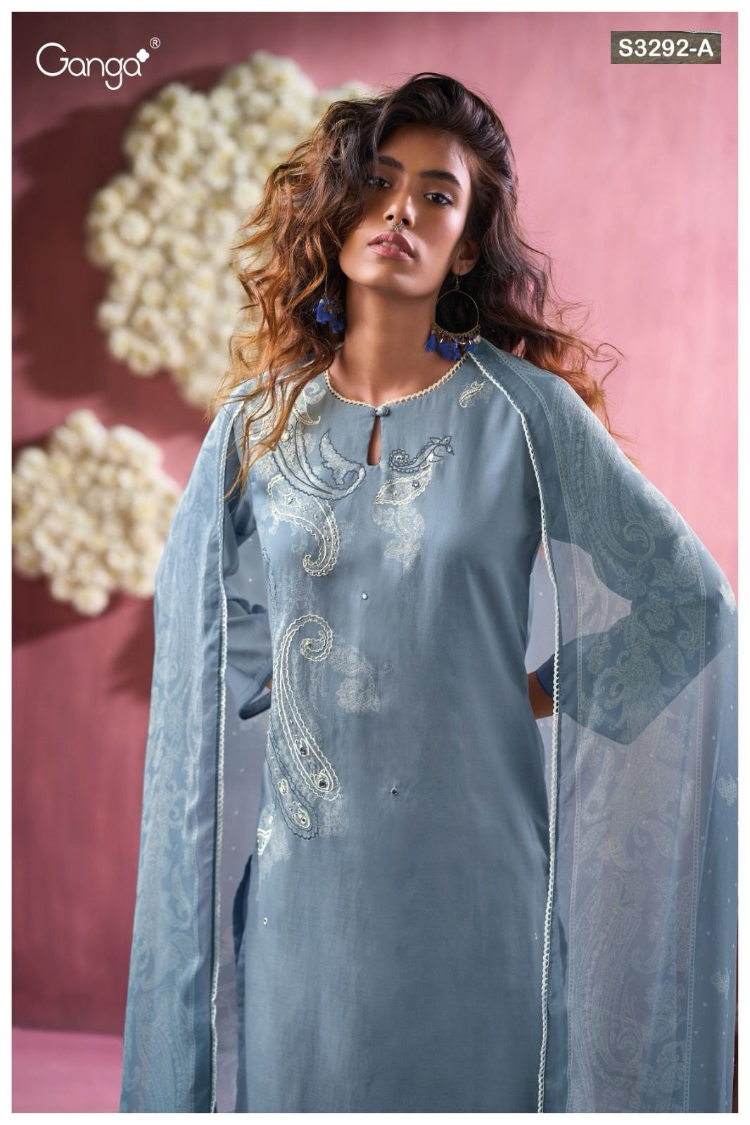 Blaire 3292 Ganga Mal Plazzo Style Suits Exporter Gujarat