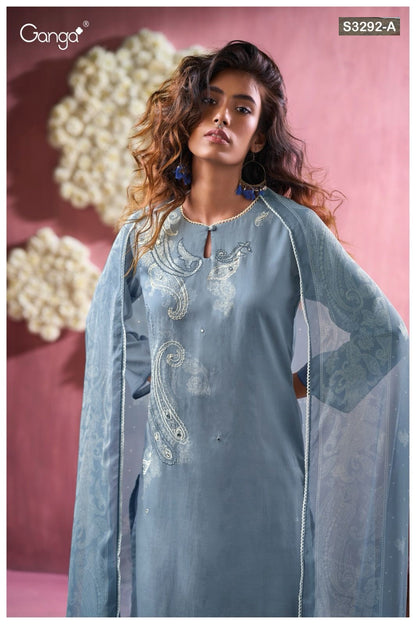 Blaire 3292 Ganga Mal Plazzo Style Suits Exporter Gujarat