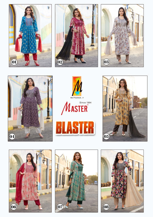 Blaster Master Rayon Readymade Pant Style Suits